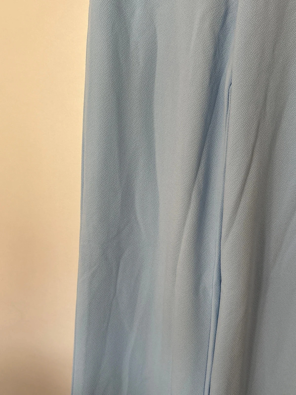 Luchtblauwe broek maat S – photo 3